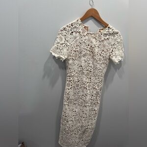 Shoshanna lace midi Dress